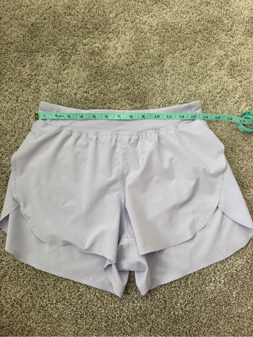 lululemon athletica Light Lavender Athletic Shorts